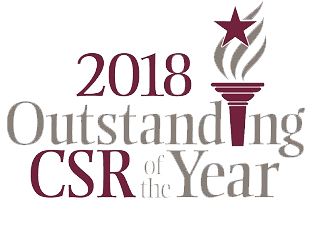 2018 Outstanding CSR of the Year award logo