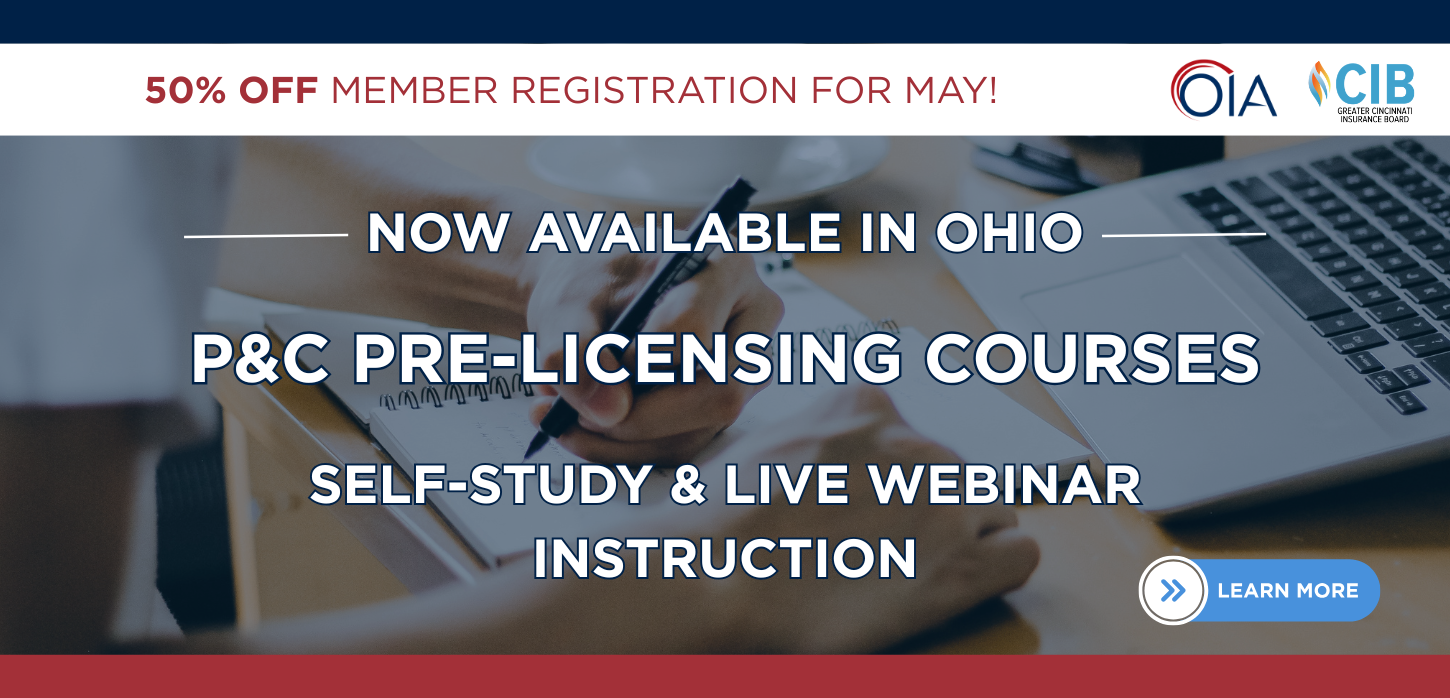 P&C Pre-Licensing Program in Ohio